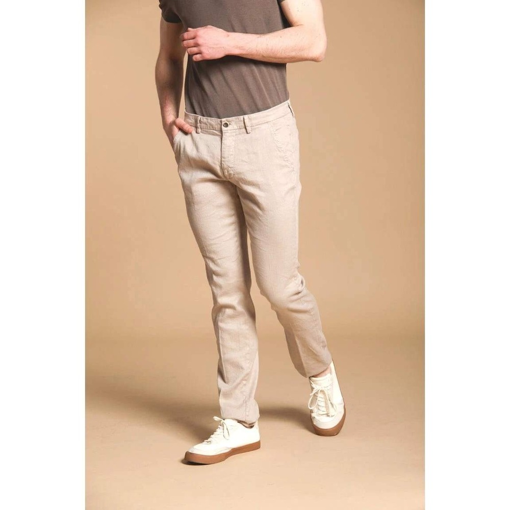 Mason's Torino Beige Torino Poplin Slim Fit Chino Pants Size 52 / 35 US Trousers